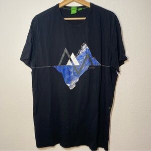 Hugo Boss Glacier Print Graphic Tee Shirt Men's XXL
